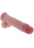 Deluxe Dual Density Thick Dildo TPE 25 cm