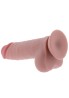 Deluxe Dual Density Thick Dildo TPE 20 cm