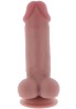 Deluxe Dual Density Thick Dildo TPE 17 cm