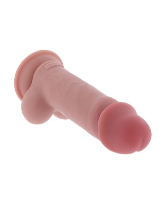 Deluxe Dual Density Thick Dildo TPE 17 cm