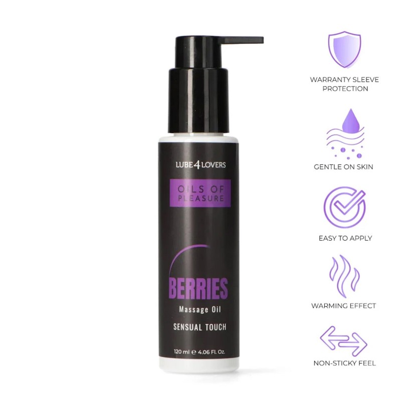 Oils of Pleasure – Forest Fruits Massage Oil 120 ml