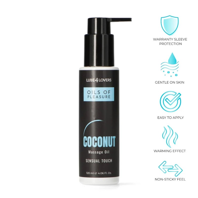 Oils of Pleasure – Coconut Massage Oil 120 ml