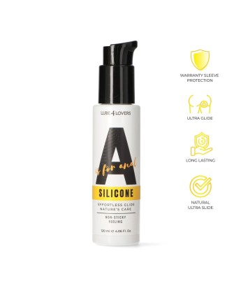 A is for Silicone – Professional Silicone-Based Anal Lubricant 120 ml
