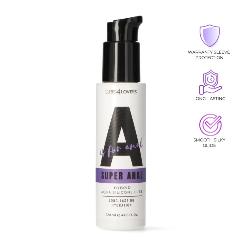 A is for Super Anal – Hybrid Anal Lubricant 120 ml