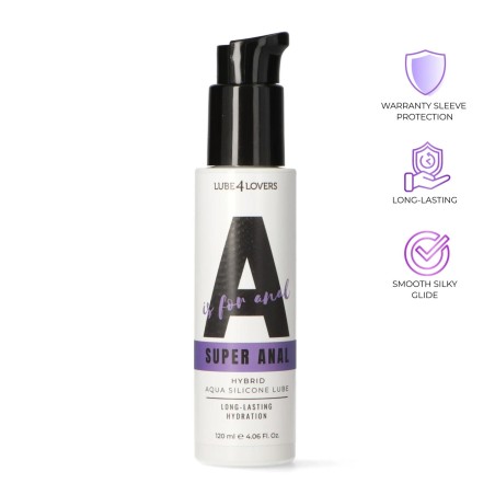 A is for Super Anal – Hybrid Anal Lubricant 120 ml
