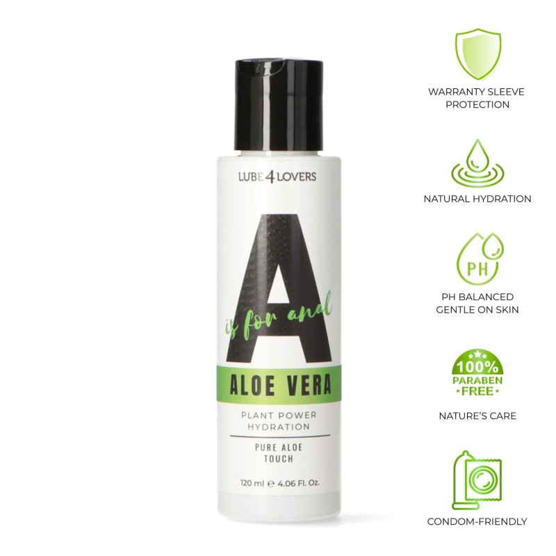 A is for Aloe Vera – Anal Lubricant with Aloe 120 ml