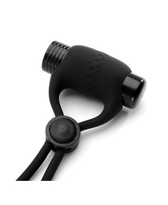 Adjustable Vibrating Cock Ring