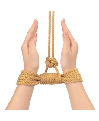 Rebellion Reign Natural Knot Bondage Rope - Sznur do Bondage