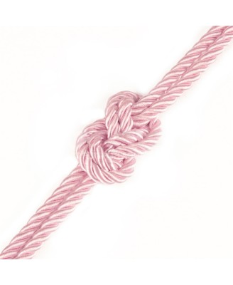 Rebellion Reign Silky Bondage Rope - Różowy Sznur do Bondage