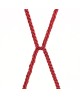 Rebellion Reign Crimson Silky Bondage Rope - Czerwony Sznur do Bondage
