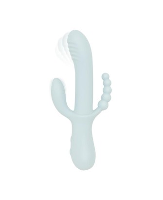 Good Vibes Only - Sage - Triple Stimulation Vibe - Blue