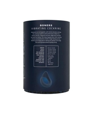 Boners - Vibrating Cock Ring with Perineum Stimulation