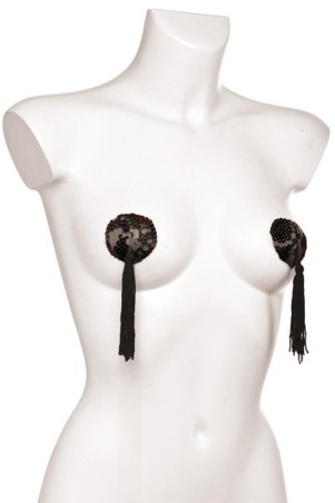 ROUND BLACK NIPPLE COVERS YOU