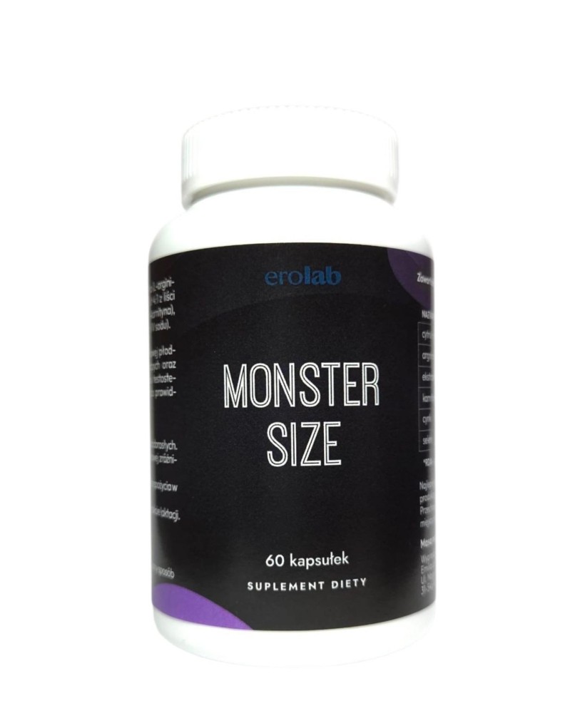 Monster Size 60 kapsułek