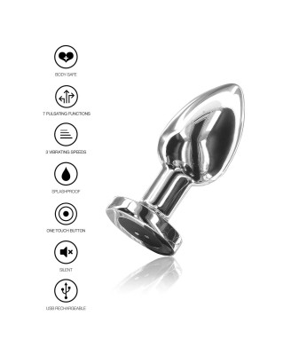Buttplug Vibr. Large Silver