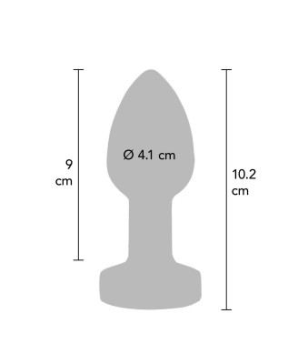 Buttplug Vibr. Large Silver