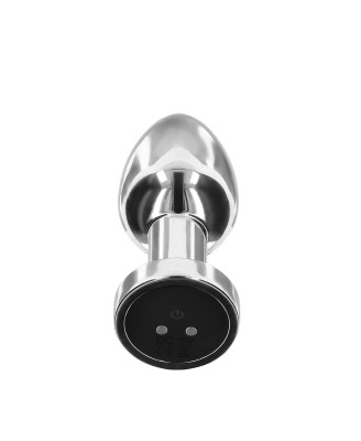 Buttplug Vibr. Medium Silver