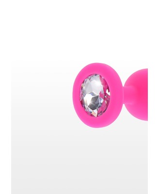 Diamond Booty Jewel Small Pink