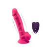 Silexd Model 1 8" - Realistyczne Dildo z Wibratorem na Pilota 20 cm - Róż