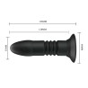 MR PLAY - VIBRATING ANAL PLUG 4 vibrations 4 thrusting Remote Control