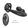 MR PLAY - VIBRATING ANAL PLUG with RING - Remote Control 12 functions