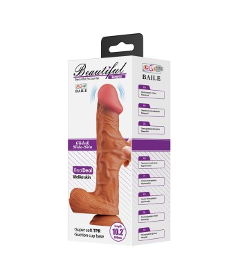 BAILE - Realistic Dildo Buraq 9,4" Multi-Mpeed
