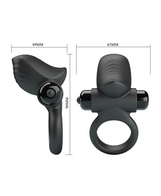 PRETTY LOVE - Vibrate Penis Ring ADRIEN 10 functions