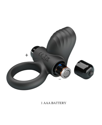 PRETTY LOVE - Vibrate Penis Ring ADRIEN 10 functions