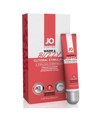 System JO - For Her Clitoral Stimulant Warming Warm & Buzzy 10 ml