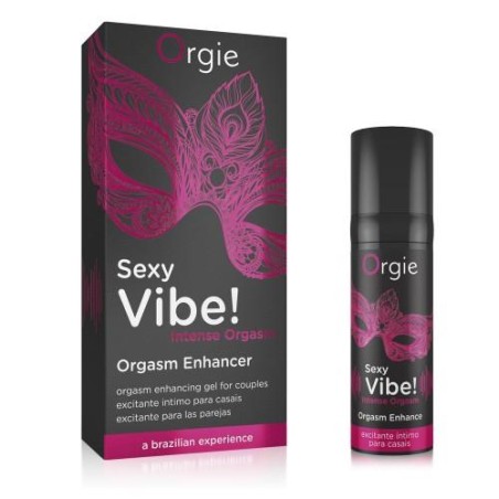 Żel-SEXY VIBE!  INTENSE ORGASM - LIQUID VIBRATOR - 15 ML