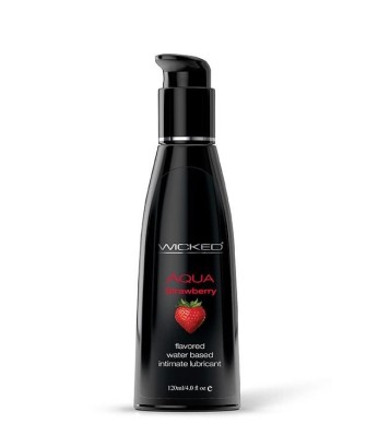 WICKED AQUA STRAWBERRY FLAVORED 120ML