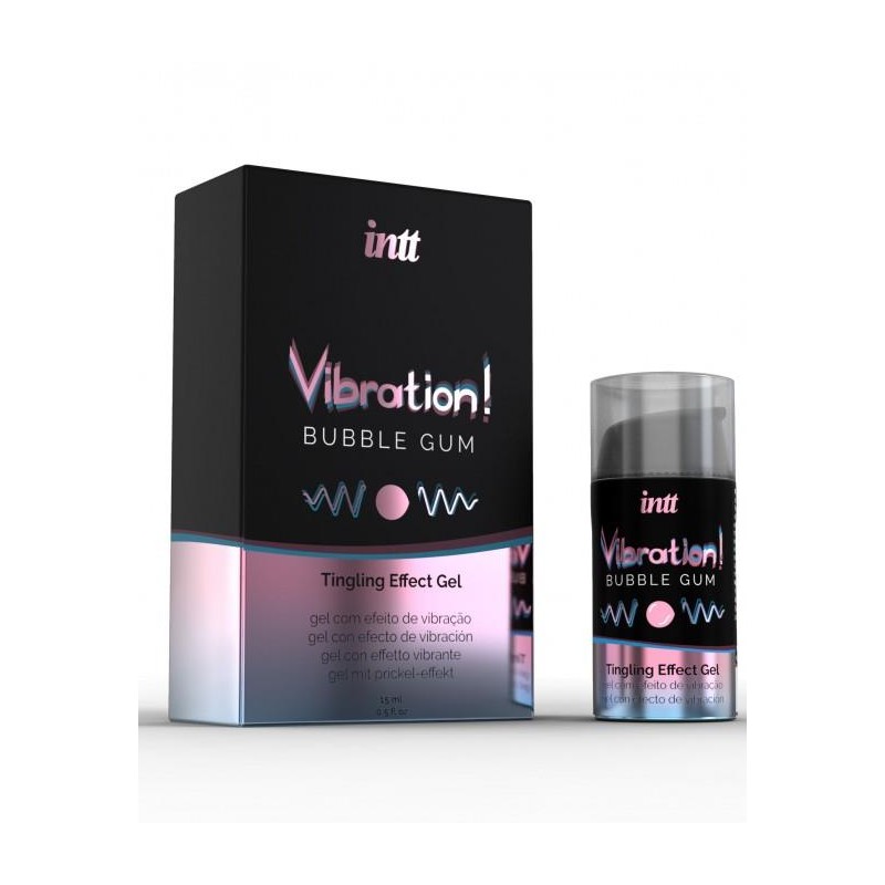 Żel-VIBRATION BUBBLE GUM 15 ml