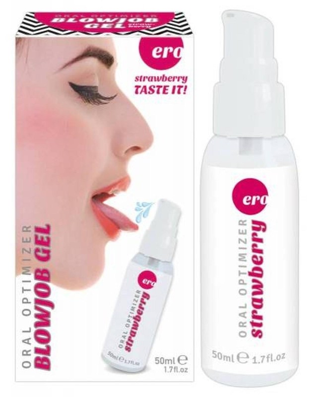 Żel/sprej-HOT Oral Optimizer Blowjob Gel Strawberry 50ml.
