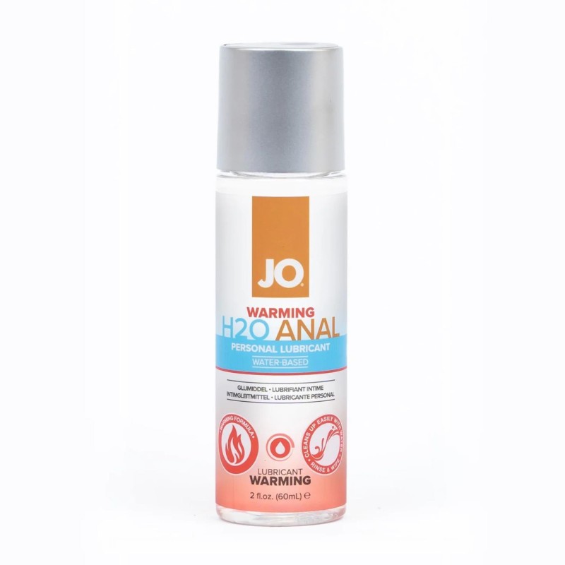 System JO - Anaal H2O Glijmiddel Warm 60 ml
