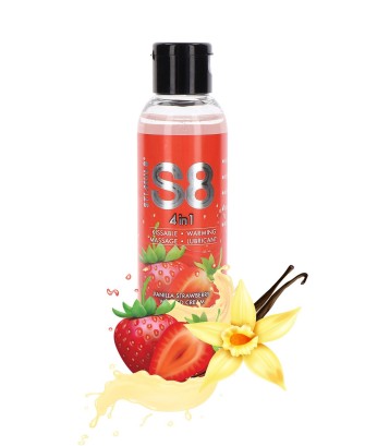 S8 4-in-1 Dessert Lube 125ml Strawberry