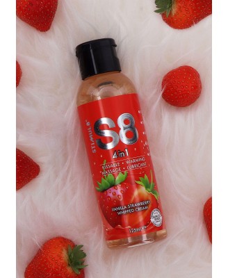 S8 4-in-1 Dessert Lube 125ml Strawberry