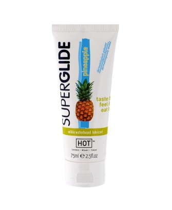 Żel-HOT Superglide PINEAPPLE- 75ml  edible lubricant waterbased
