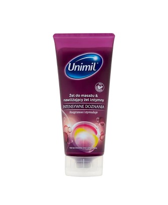 UNIMIL Intense Sensations Massage Gel 200ml Tube