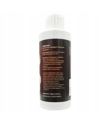 Żel-Żel na Erekcję POWER BULL 150ml