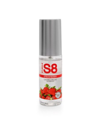 S8 WB Flavored Lube 50ml Strawberry