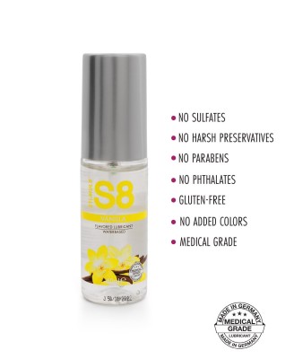 S8 WB Flavored Lube 50ml Vanilla