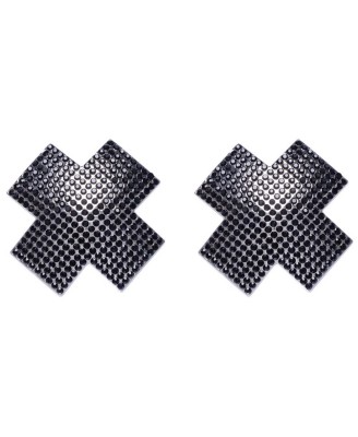 Nipple Jewellery cross black