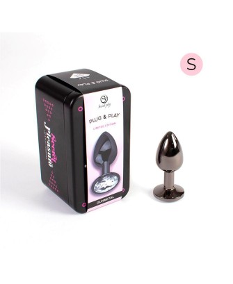 GUNMETAL BUTT PLUG