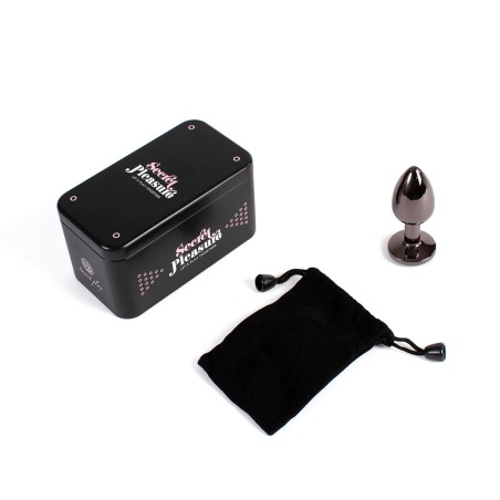 GUNMETAL BUTT PLUG