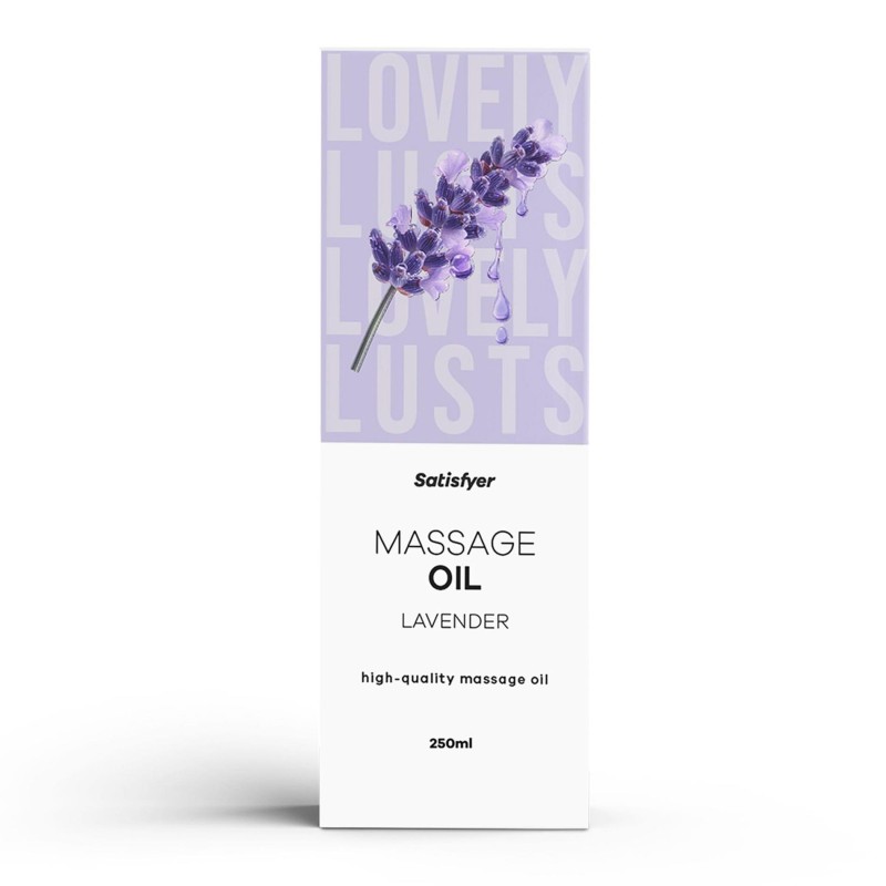High-Quality Massage Oil (250 ml) (Lavender)