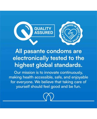 Pasante Ribbed/Passion Condoms Bulk Packs 144 pcs