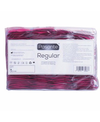 Pasante Regular Condoms Bulk 144 pcs