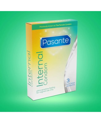 Pasante Internal Condoms 3 pcs