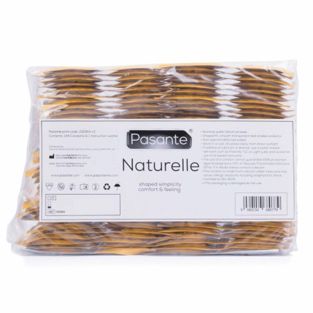 Pasante Naturelle Condoms Bulk Packs 144 pcs