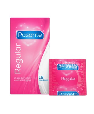 Pasante Regular Condoms 12 pcs